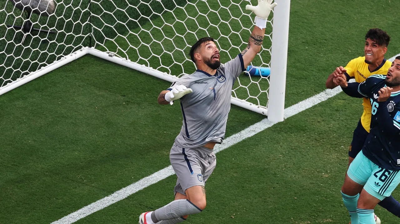 Hernán Galíndez, portero de Ecuador en el Mundial 2026