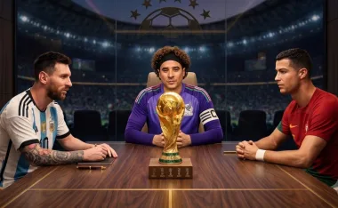 Memo Ochoa, Lionel Messi, Cristiano Ronaldo