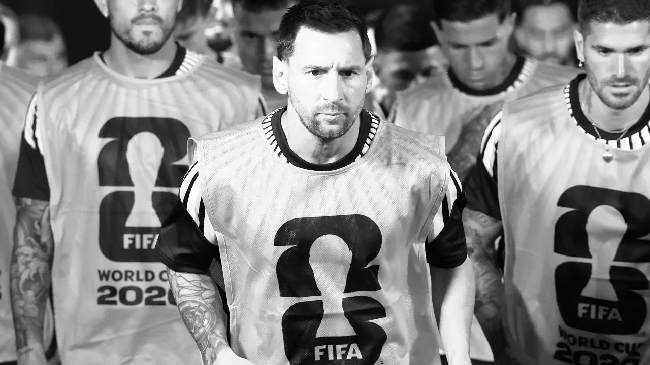 Messi va a la banca en el Argentina vs Jordania Mundial 2026