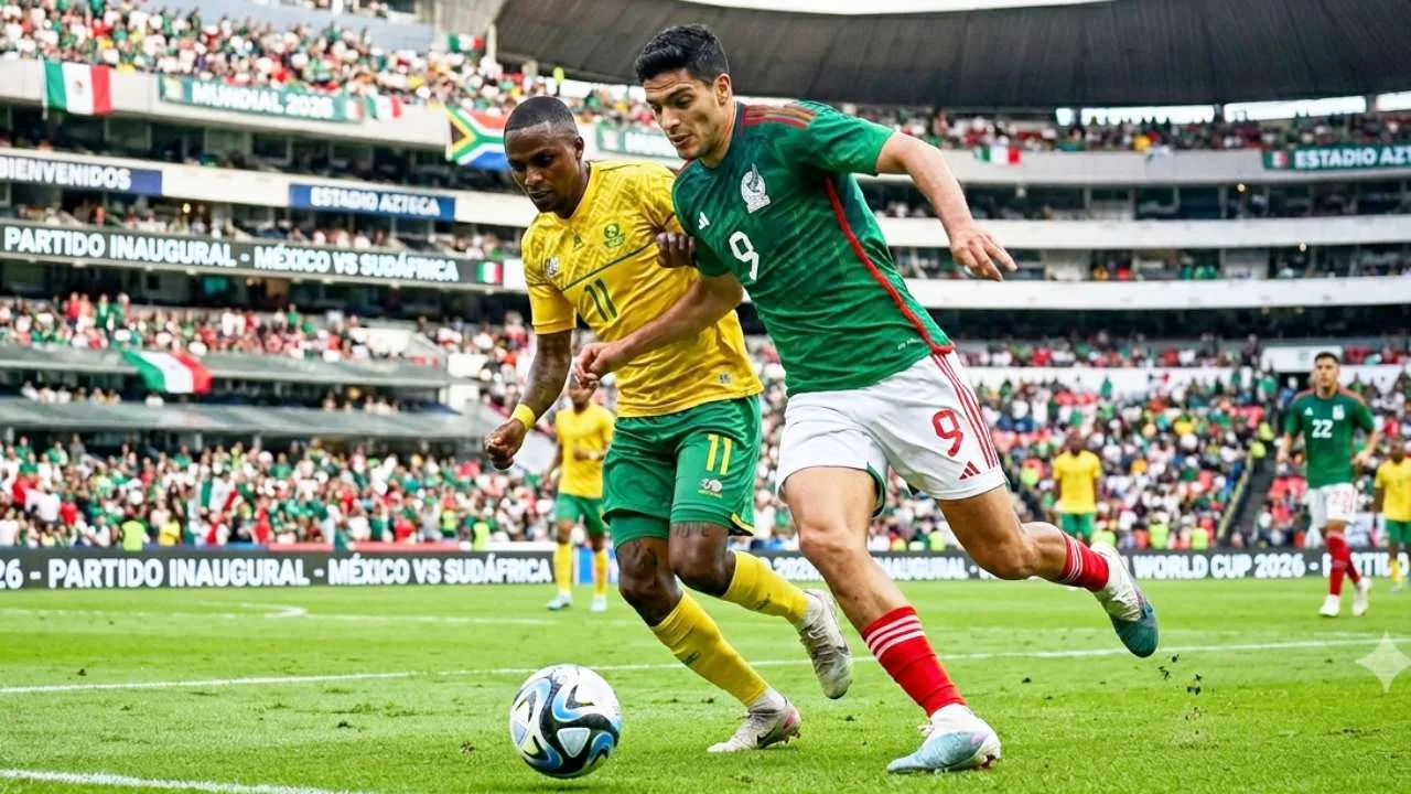 México vs Sudáfrica se jugará a las 13hrs tiempo de la CDMX