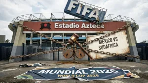 México vs Sudáfrica, partido de inauguración del Mundial 2026, corre riesgo de jugarse sin público en el estadio Azteca
