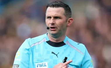 Michael Oliver, árbitro para Noruega vs Francia, Mundial 2026