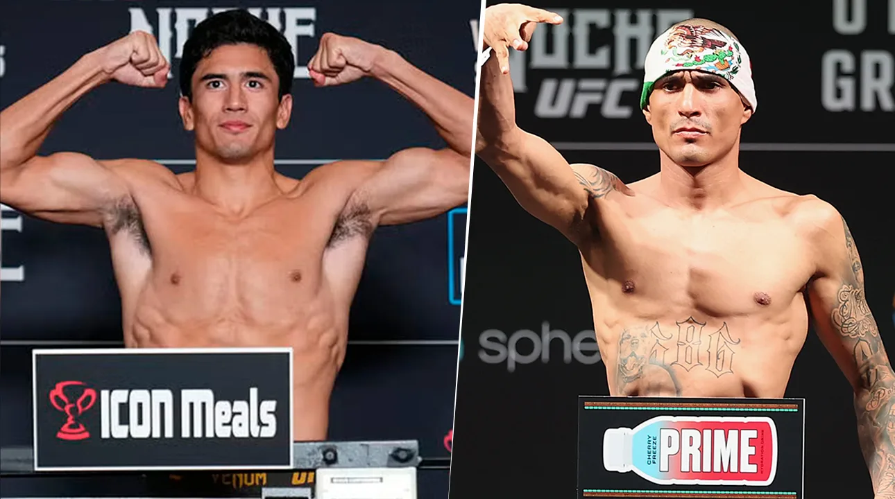 Santiago Luna y Édgar Chairez, UFC