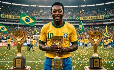 Pelé, récords en Mundiales