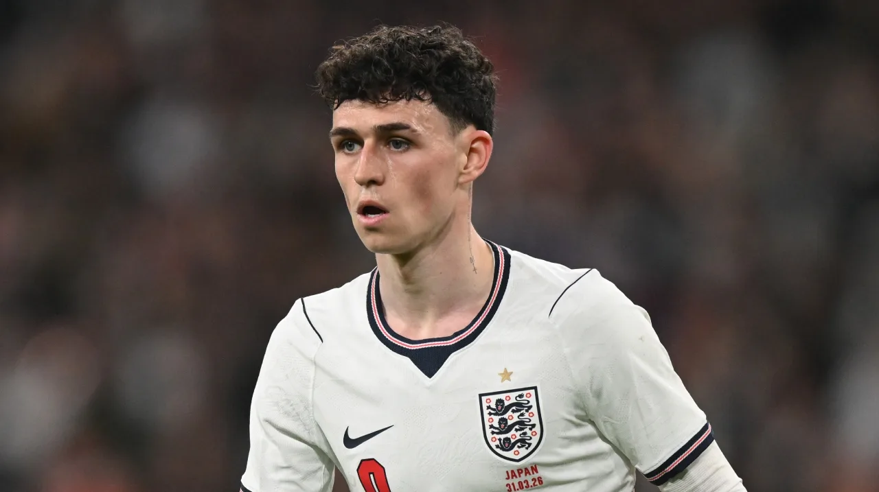 Phil Foden, Selección Inglaterra