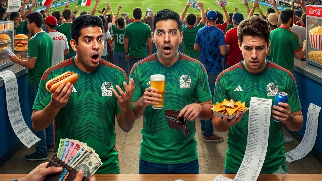 Precios de comidas y bebidas en el Mundial 2026