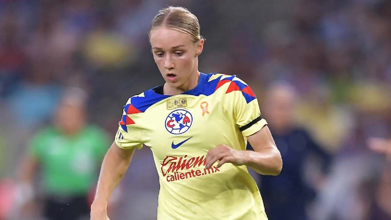 Sarah Luebbert, jugadora de América Femenil.