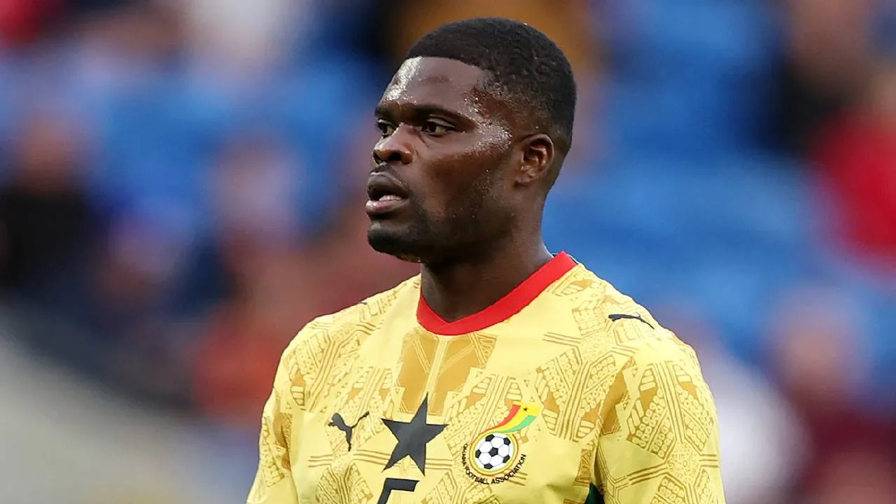 Thomas Partey, jugador de Ghana.