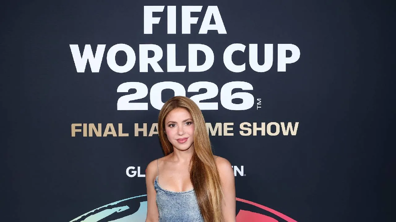 Shakira, cantante colombiana.