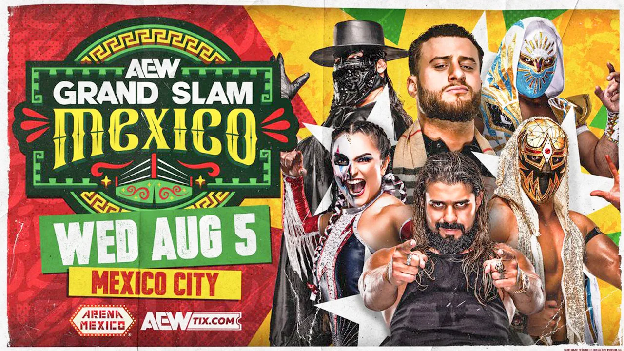 Todo sobre AEW Grand Slam México 2026.