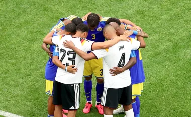 Inesperado momento en Alemania vs Curazao.