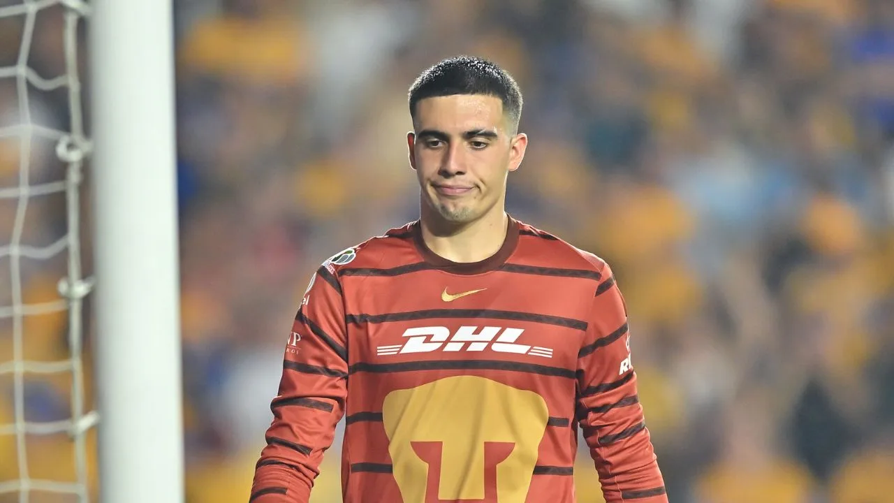 Álex Padilla, ex portero de Pumas, actualmente en el Athletic Club. 