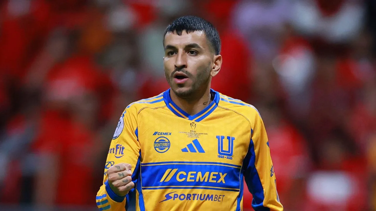 Ángel Correa, jugador de Tigres. 