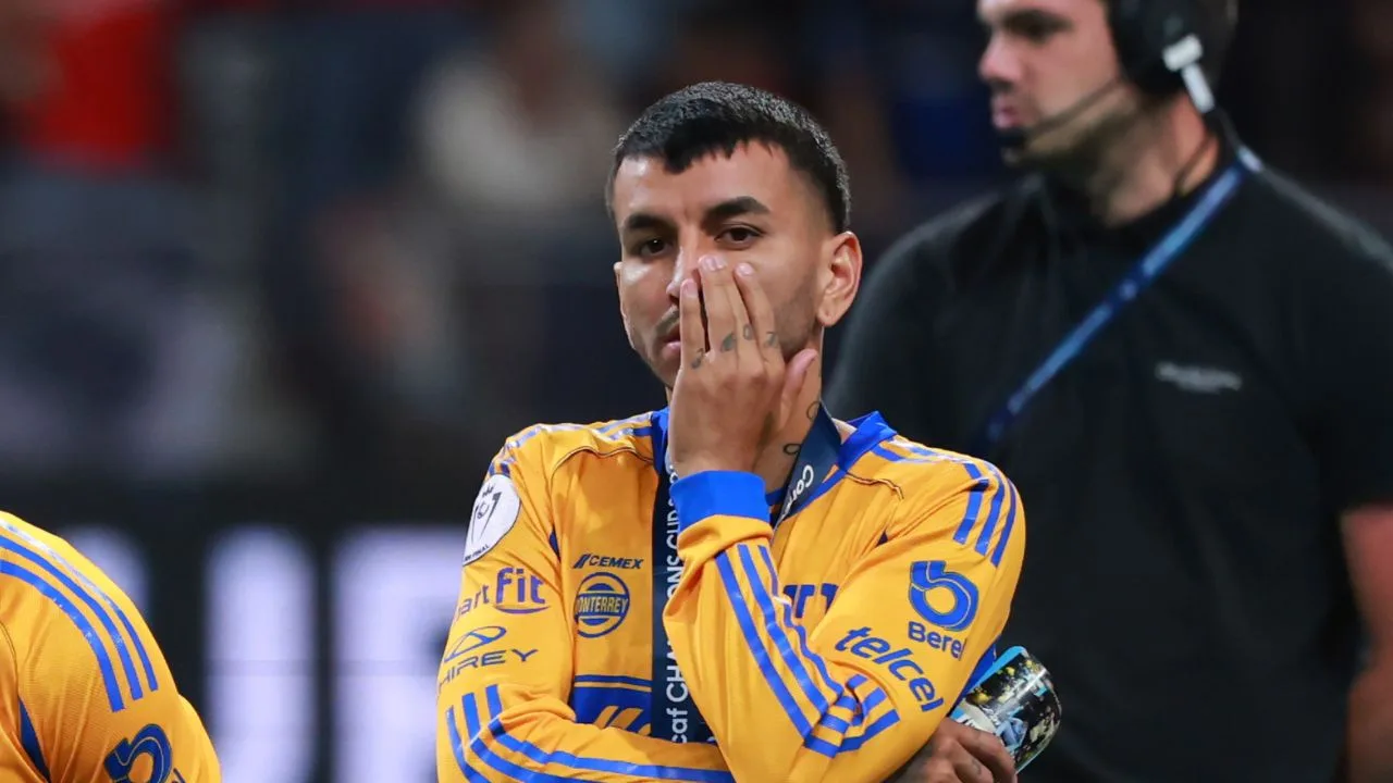 Ángel Correa, jugador de Tigres. 