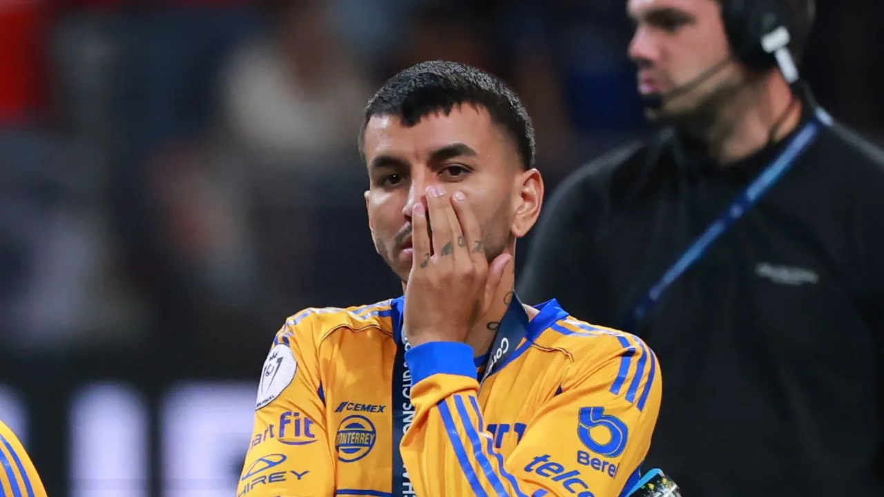 Ángel Correa, jugador de Tigres. 