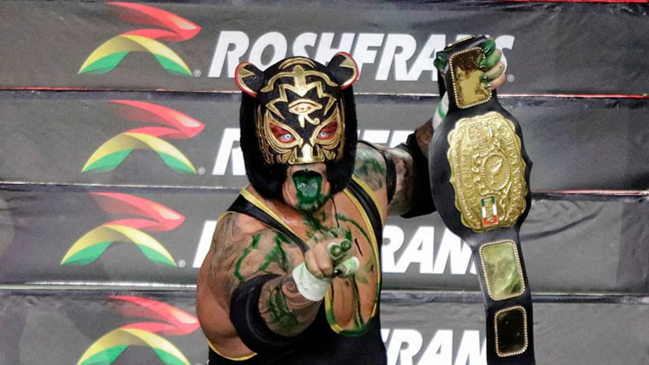Black Tiger, el rudo del CMLL ya cuenta las horas para enfrentar a Tiger Mask, la leyenda de Japón. 
