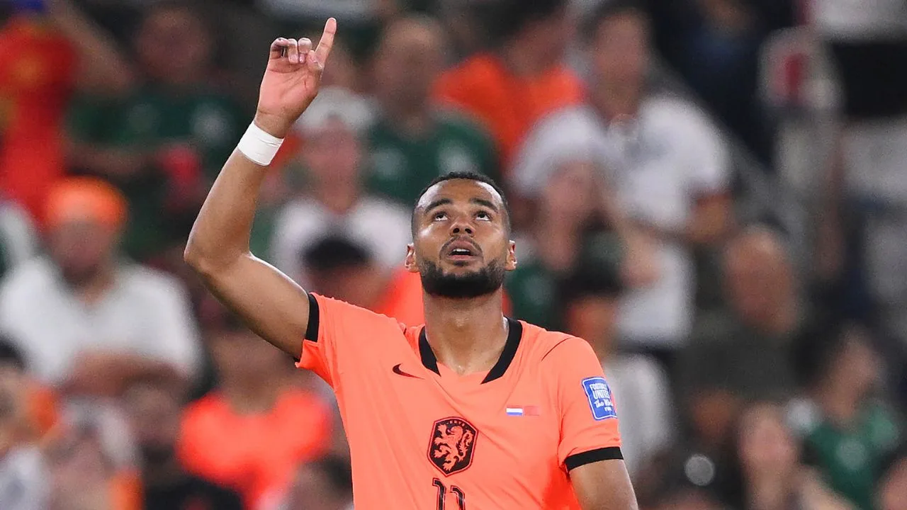 Perdió a su bebé hace unos días y Cody Gakpo marcó gol para Países Bajos vs Marruecos en el Mundial 2026.