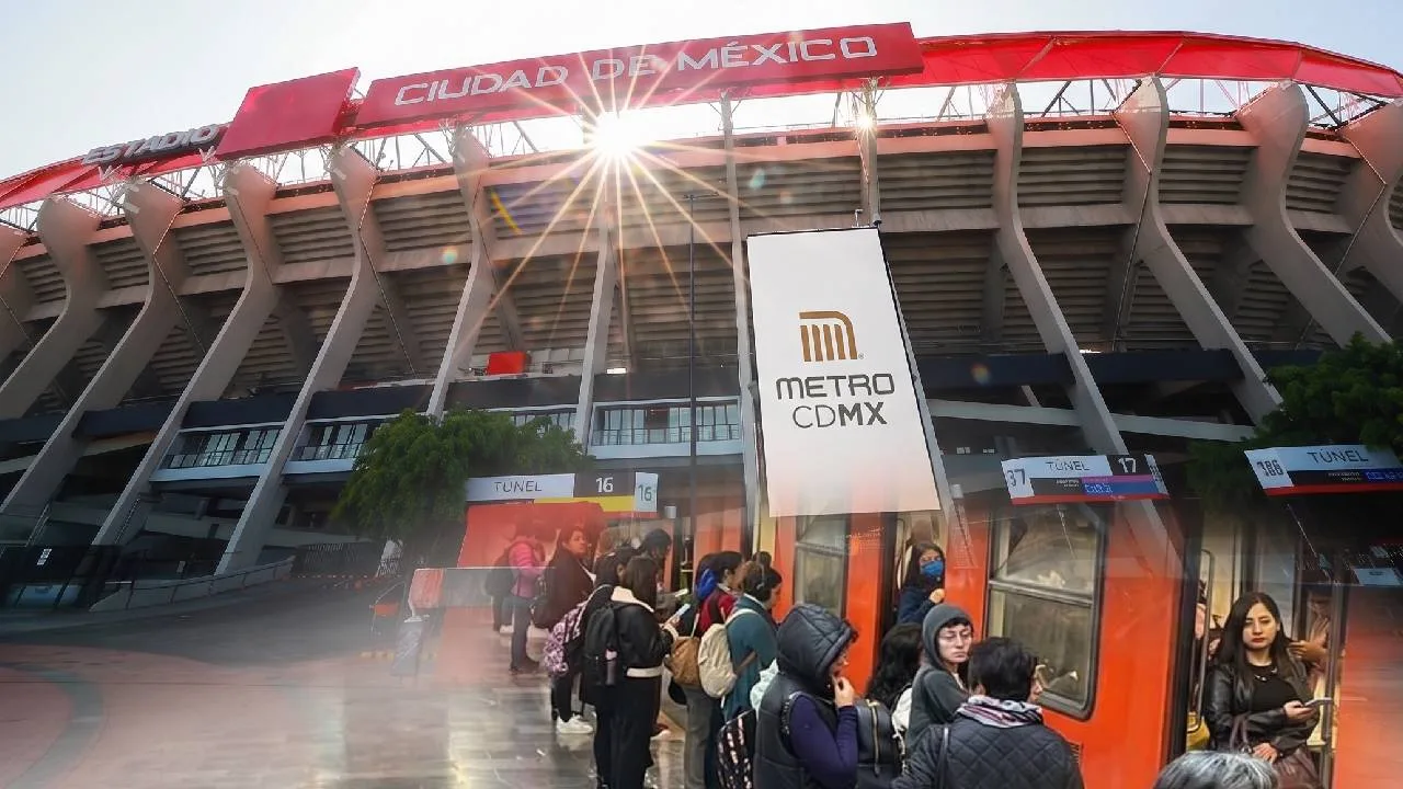 El Estadio Azteca será tres veces mundialista.