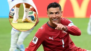 Cuánto cuestan y dónde comprar los botines de Cristiano Ronaldo que celebran sus goles en 6 Mundiales