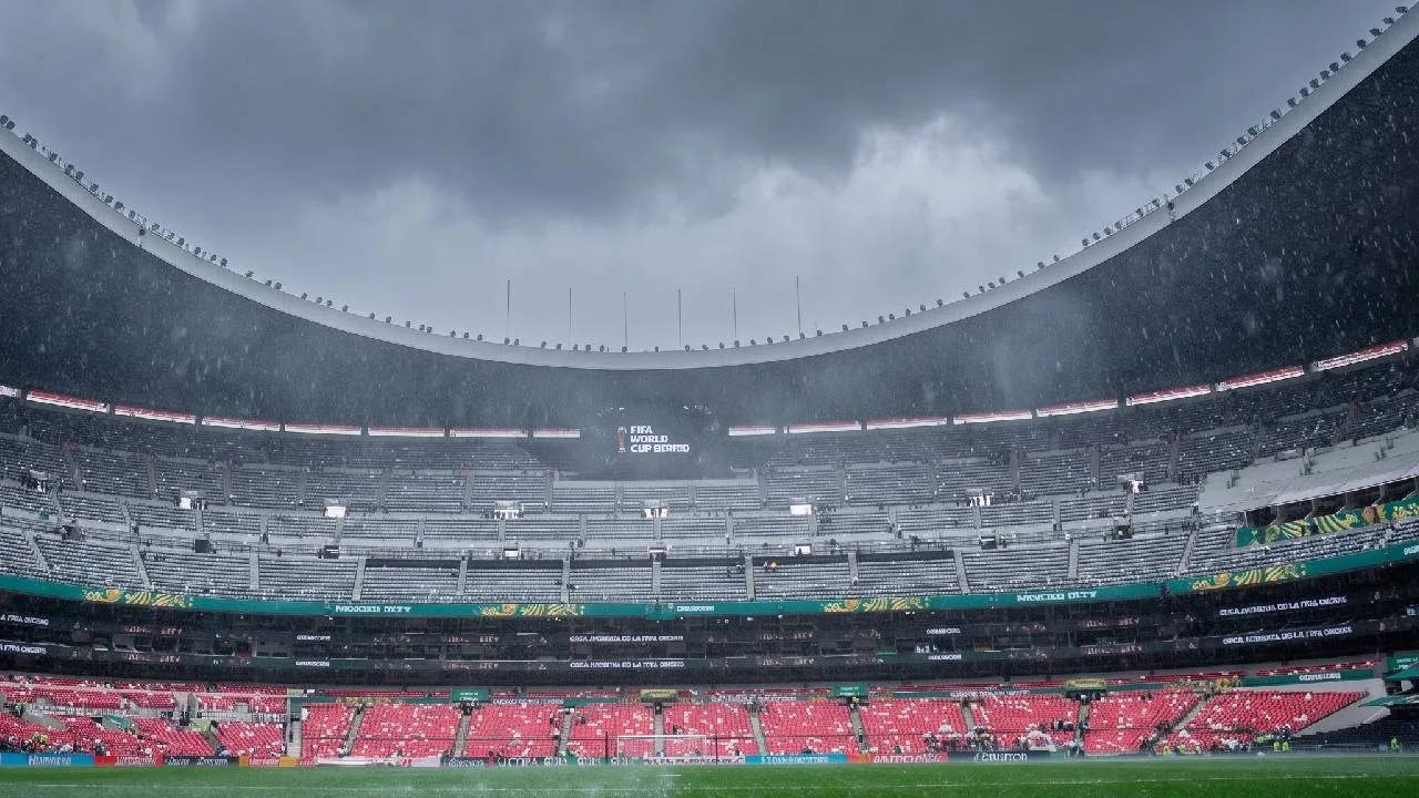 Estadio Azteca, recinto que recibirá esta noche el partido.