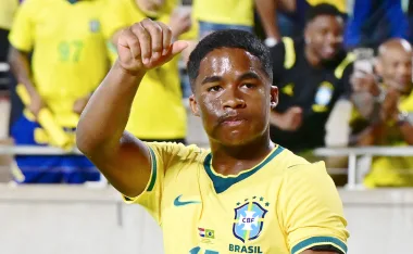 Endrick, el gran ausente de Brasil.