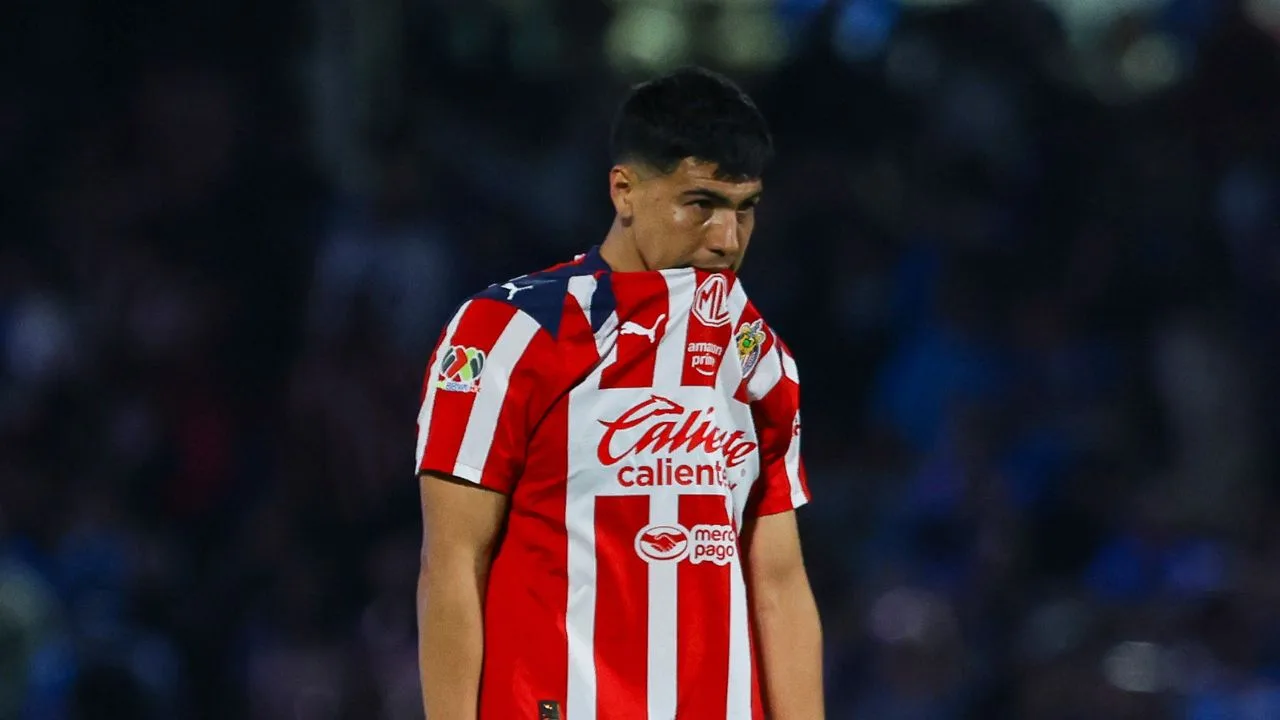 Erick Gutiérrez, jugador de Chivas que ahora llegará a Toluca. 