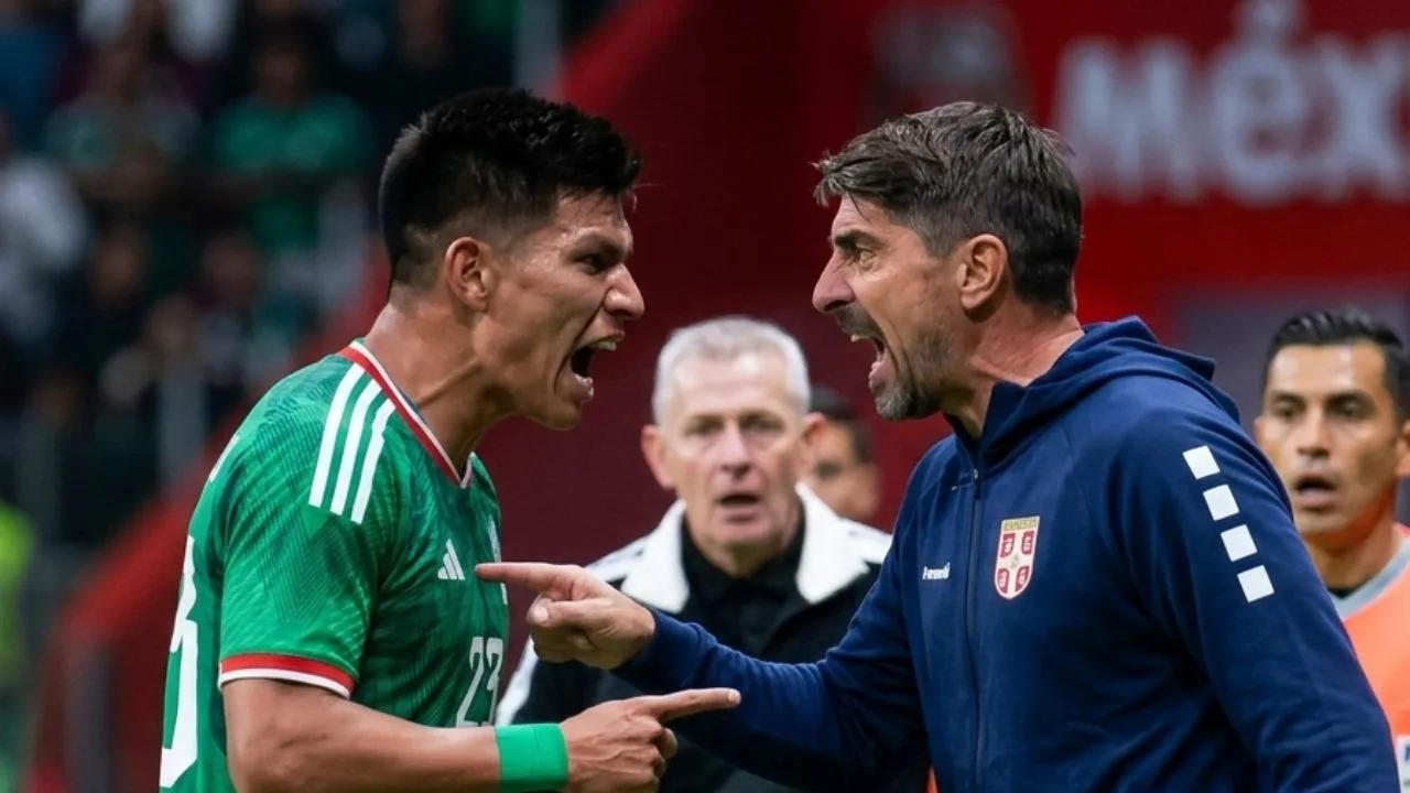Jesús Gallardo y Veljko Paunovic, en una imagen creada con Gemini.