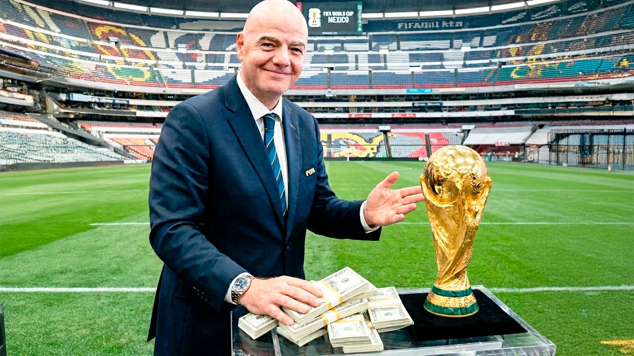 Gianni Infantino, presidente de FIFA y los millones del Mundial 2026.