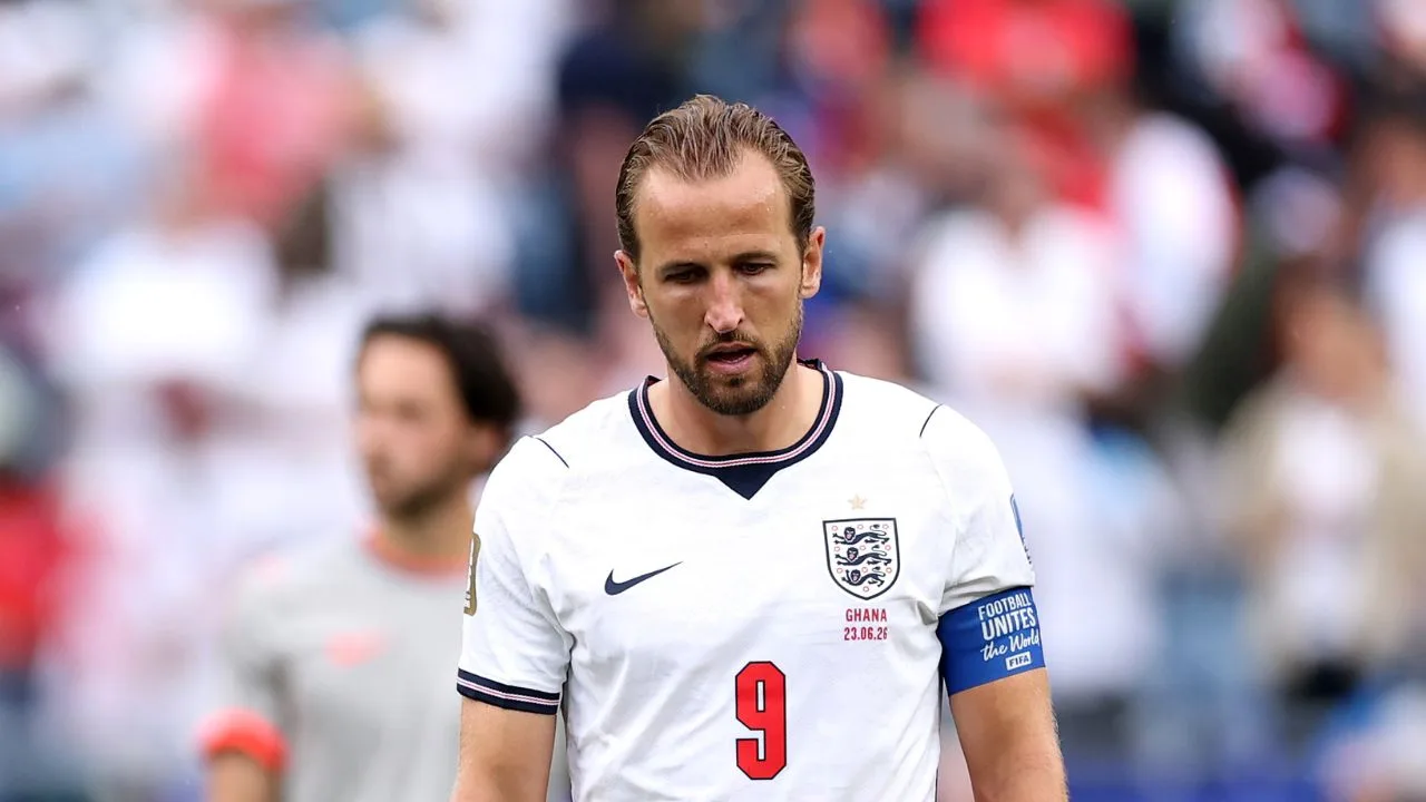 Harry Kane, jugador de Inglaterra en el Mundial 2026. 
