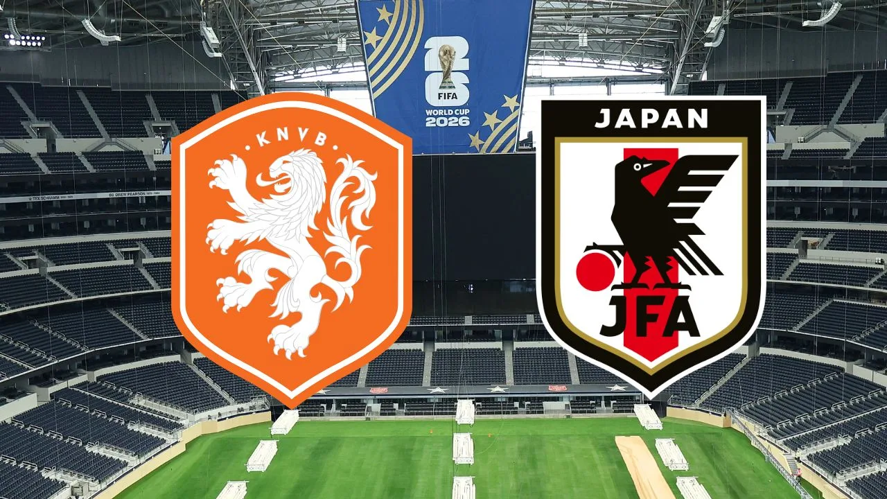 Alineaciones de Países Bajos vs Japón.