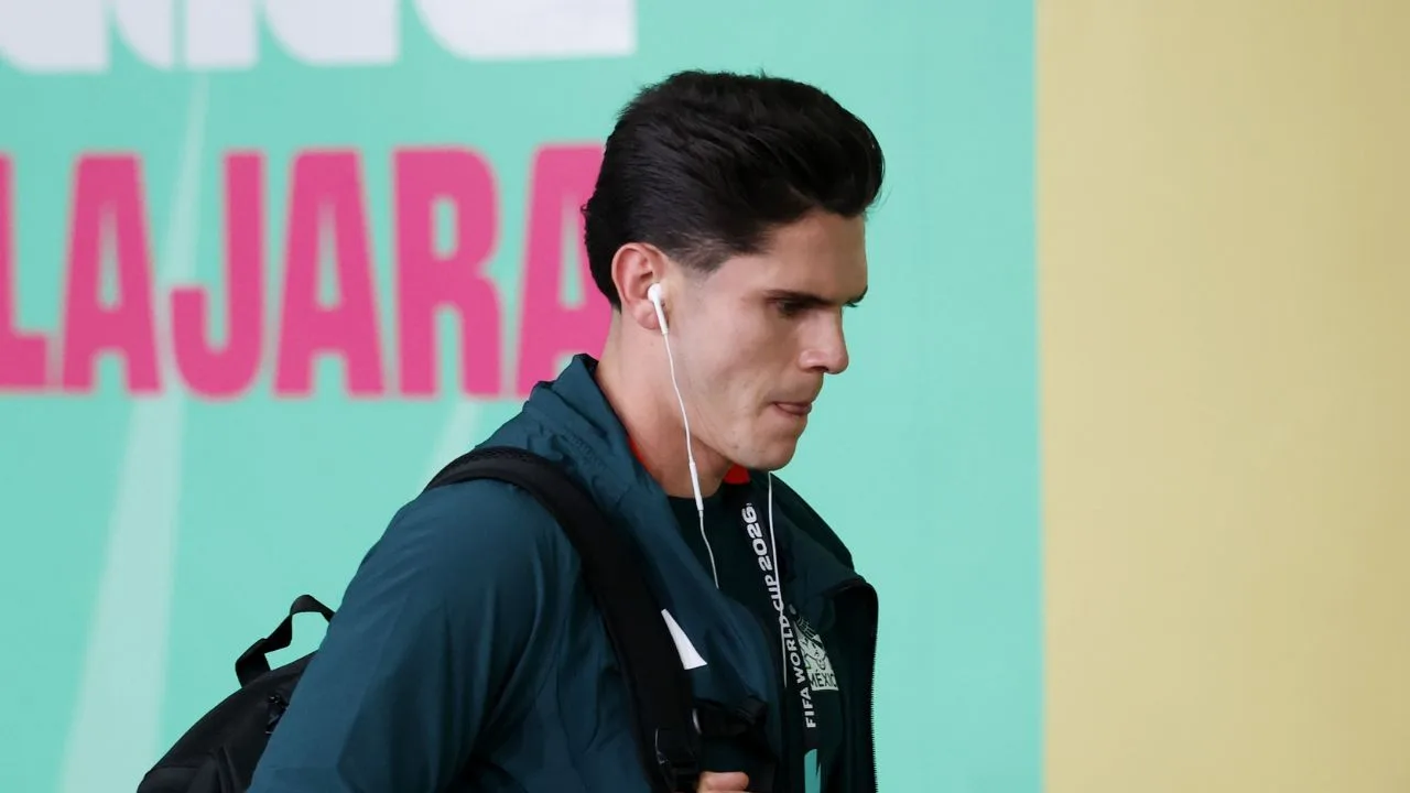 Israel Reyes, defensor de la Selección Mexicana. 