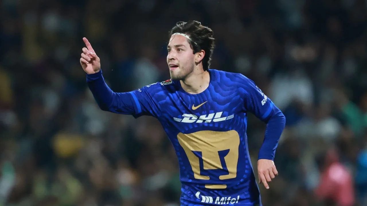 Jordan Carrillo, quien jugó con Pumas en el Clausura 2026. 