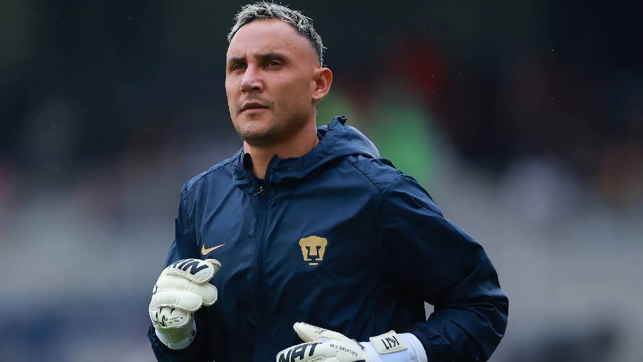 Keylor Navas, portero de Pumas.