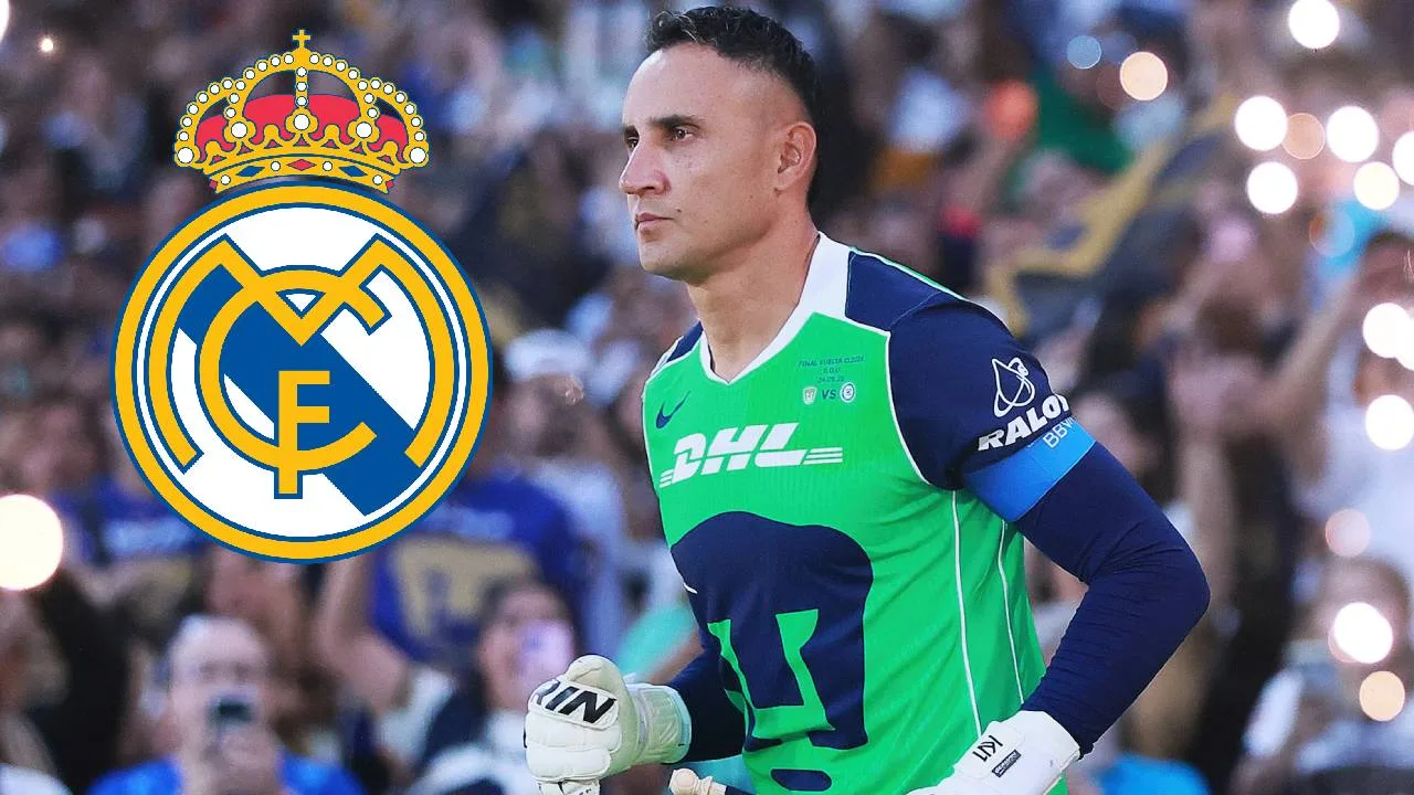Keylor Navas, actual portero de Pumas.