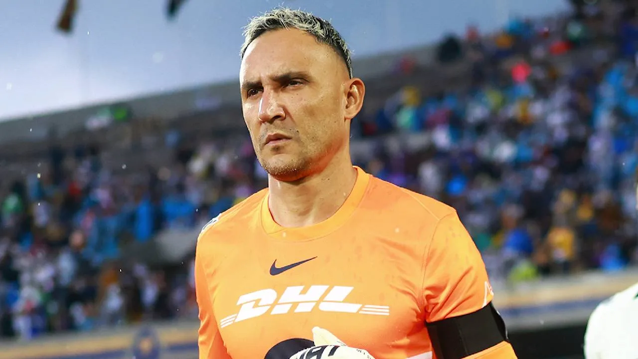Keylor Navas, portero de Pumas.