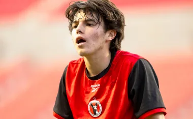 Luciano Farías, joven promesa de Xolos de Tijuana.