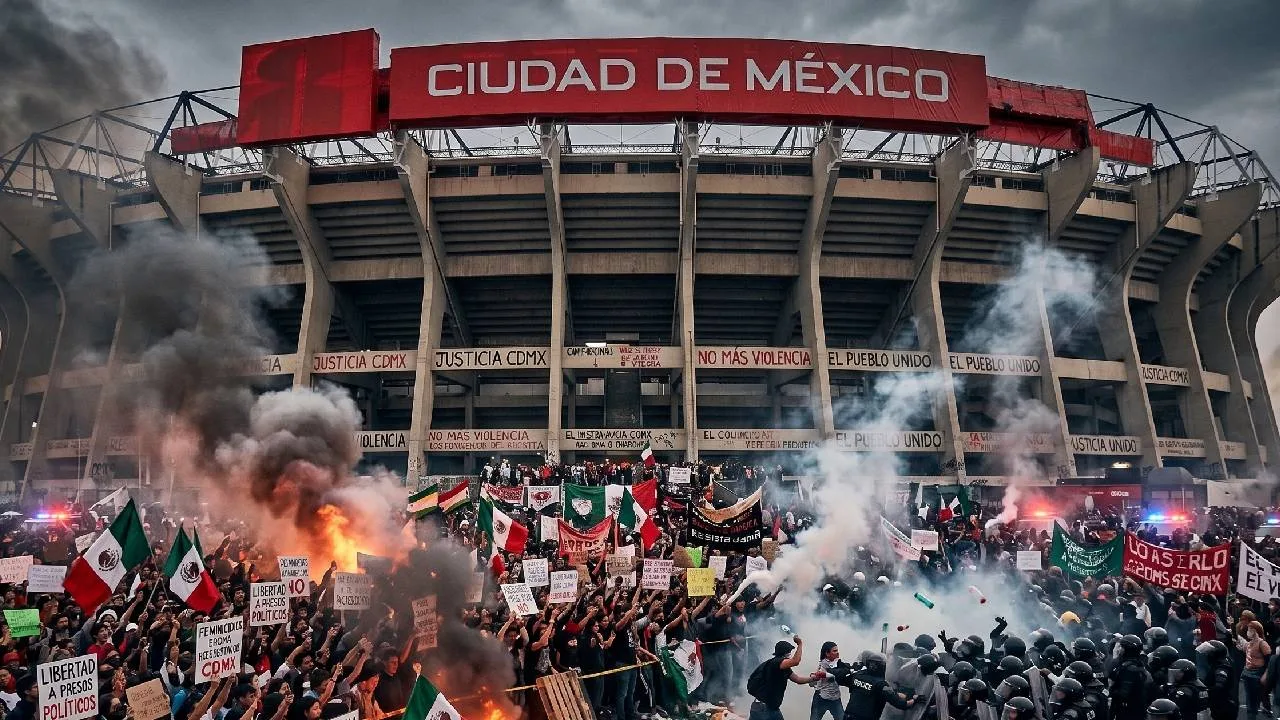 Estadio Azteca, recinto que albergará la inauguración del Mundial 2026.