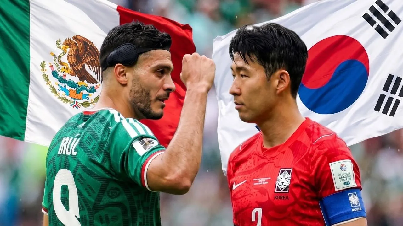 México vs Corea del Sur.
