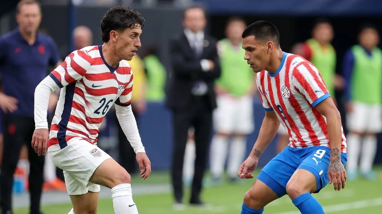 Estados Unidos vs Paraguay.