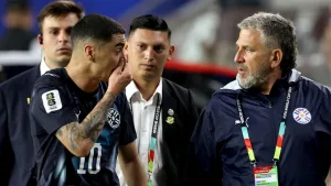 Turquía vs Paraguay: Miguel Almirón se va expulsado al desobedecer nueva regla del Mundial 2026