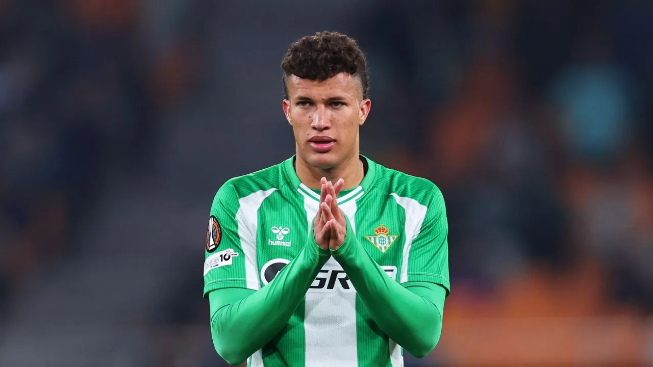 Nelson Deossa, jugador del Betis. 