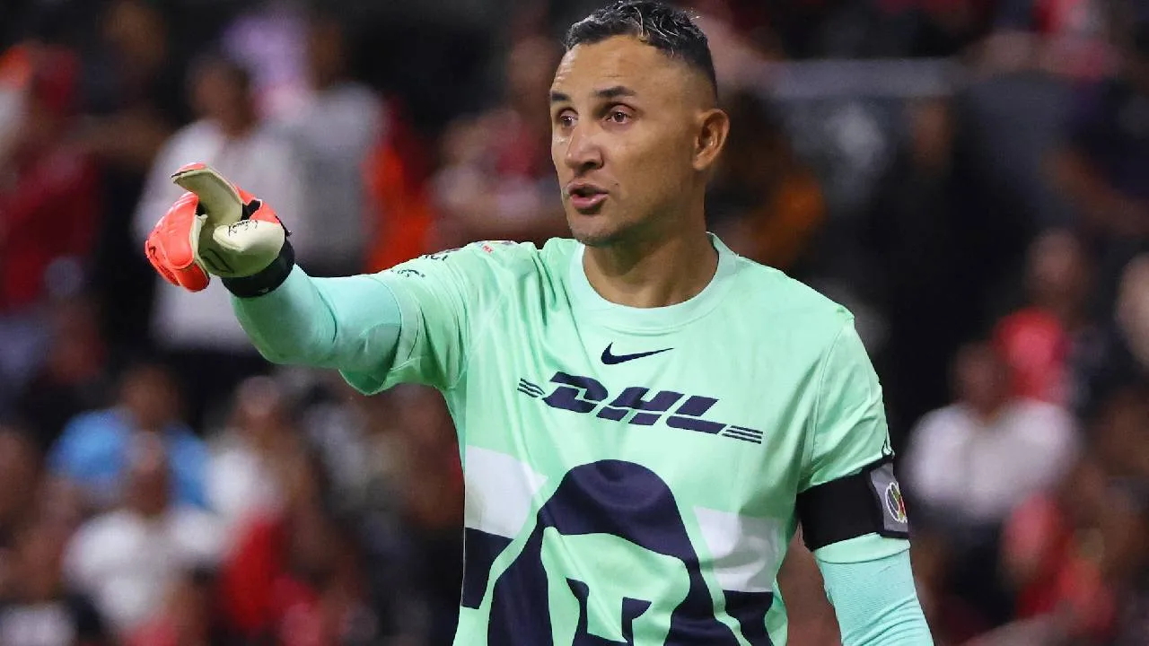 Keylor Navas, portero de Pumas.