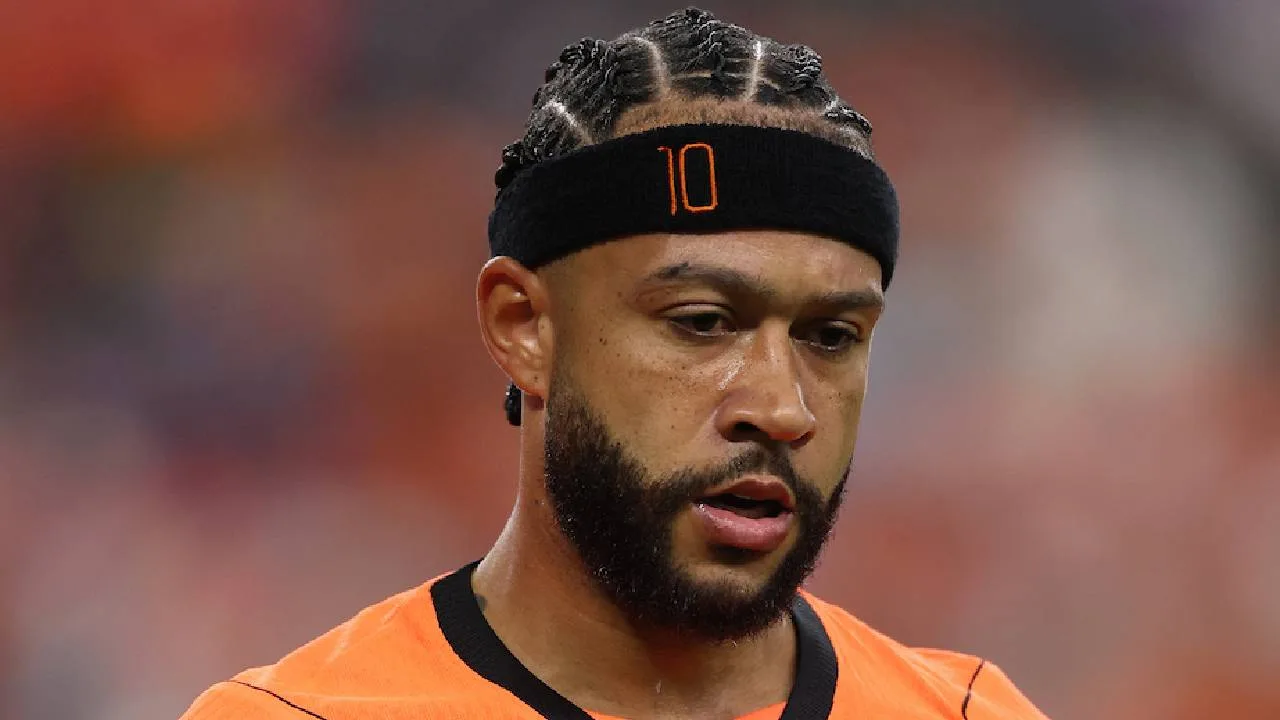 Memphis Depay, jugador de Países Bajos.