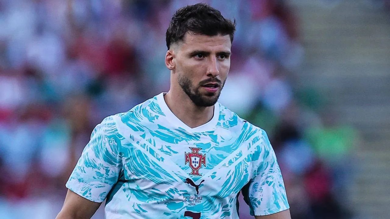 Rubén Dias, defensa de la Selección de Portugal.
