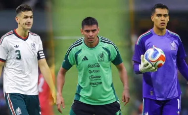César Montes, Guillermo Martínez y Tala Rangel.