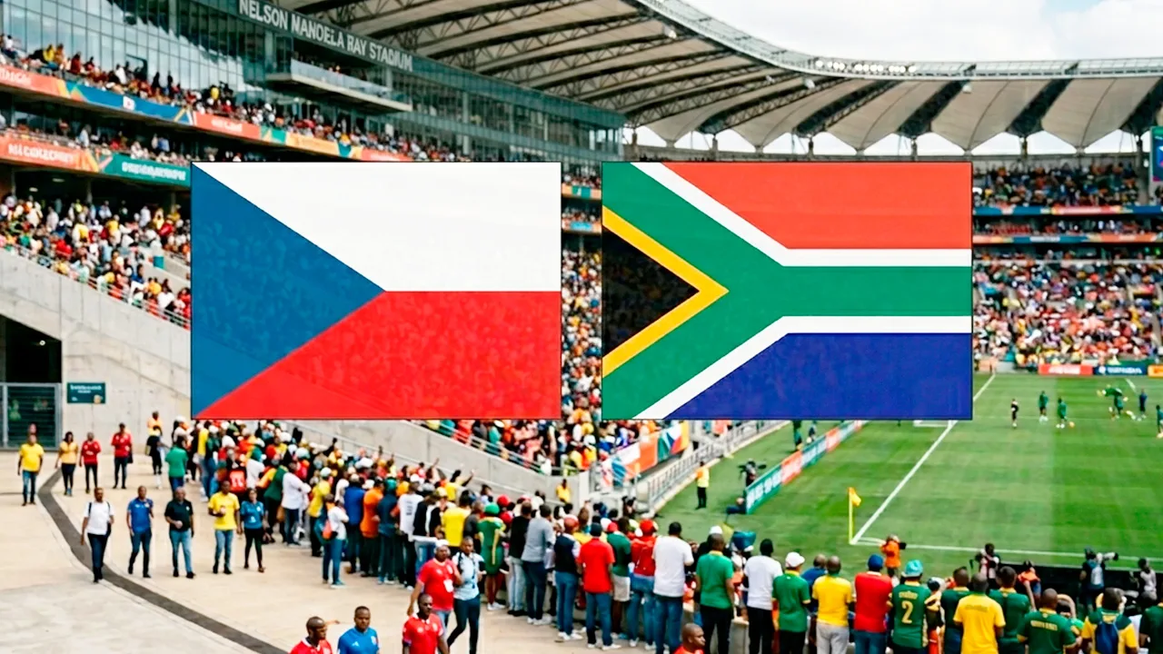 Por la jornada 2 del grupo A, se enfrentan República Checa vs Sudáfrica en un partidazo y acá te contamos cómo verlo.