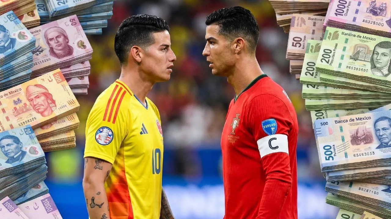 James Rodríguez y Cristiano Ronaldo se miden hoy.
