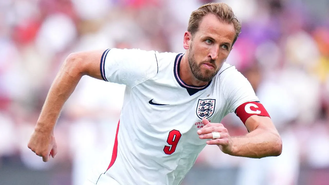 Harry Kane, capitán de la Selección de inglaterra.