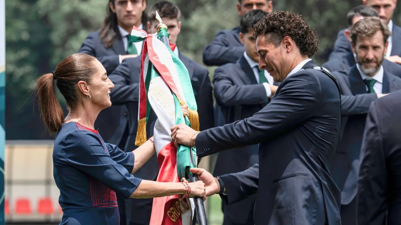 Selección Mexicana es abanderada para el Mundial 2026.