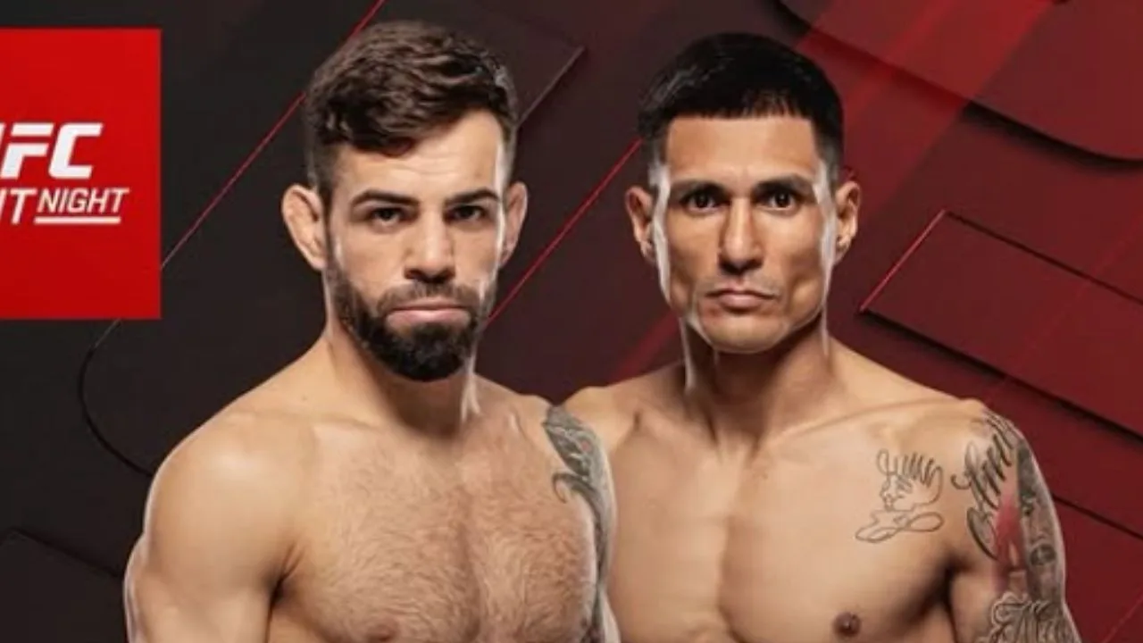 Bruno Silva (izq.) enfrentará al mexicano Edgar Chairez en UFC.